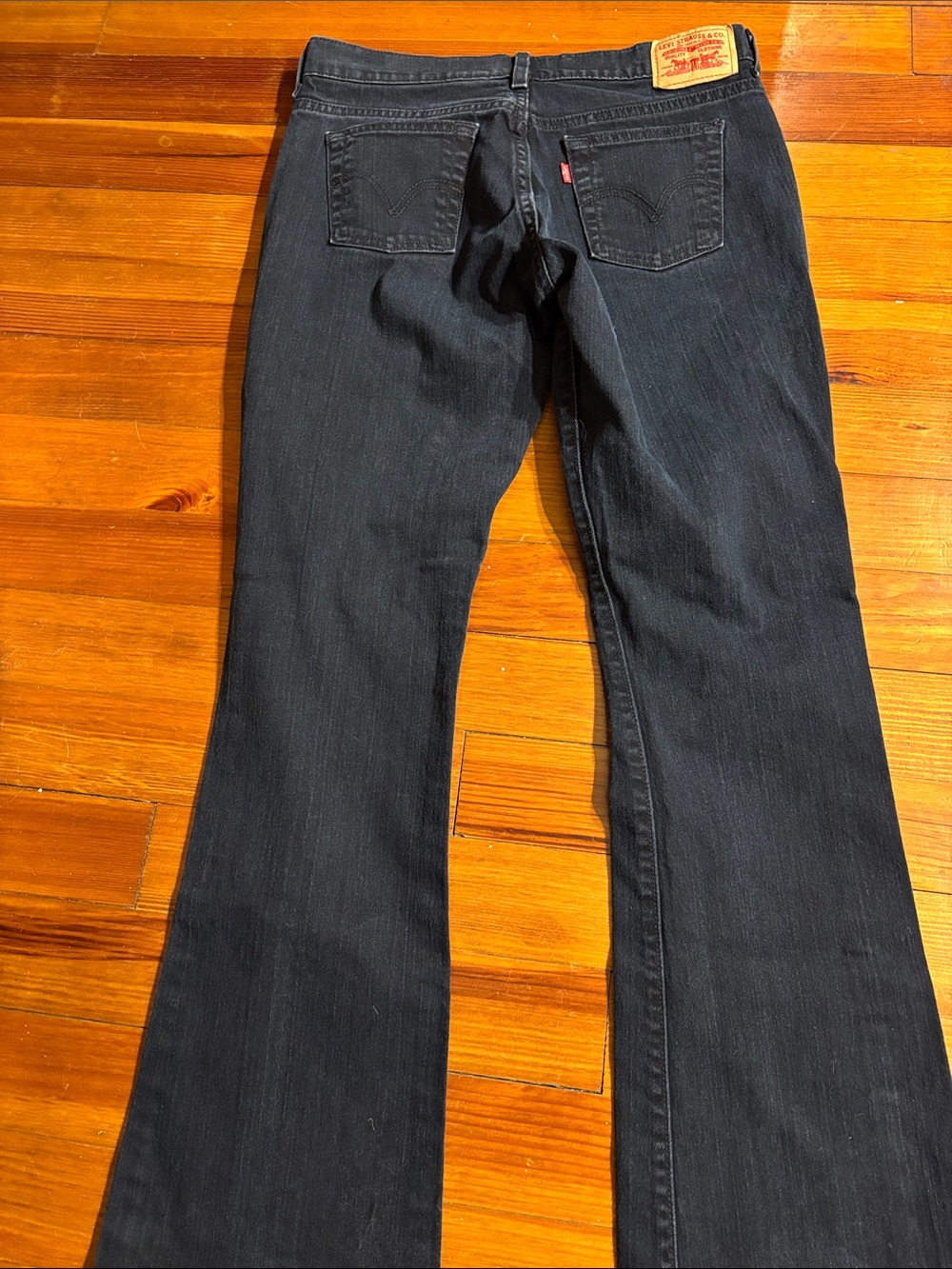 Levi's Women's Indigo Dark Wash Boot Cut Jeans